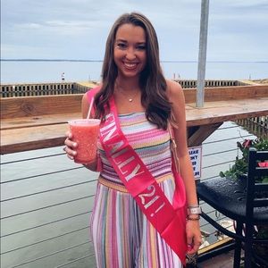 Colorful stripped jumpsuit